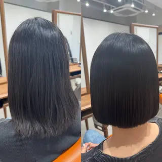 ショート 髪質改善縮毛✨ 泉谷彪芽のヘアスタイル