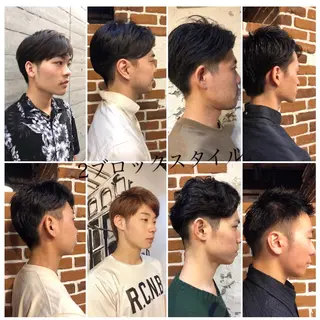 メンズ ✨色持ちの良い艶 カラー✨蟹江真世のヘアスタイル