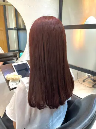 ロング カラー 【ニュアンスカラー・ 髪質改善】スズキカナのヘアスタイル