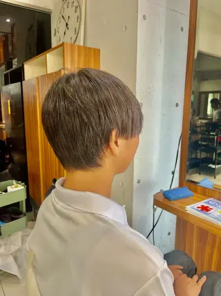 ショート メンズ パーマ特化美容師 🔥Yoshiyaのヘアスタイル