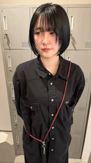 ミディアム 【天満1艶髪】潤艶/ 髪質改善🌹釣本竜哉のヘアスタイル