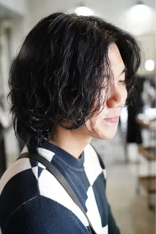 メンズ Bernie boyのヘアスタイル
