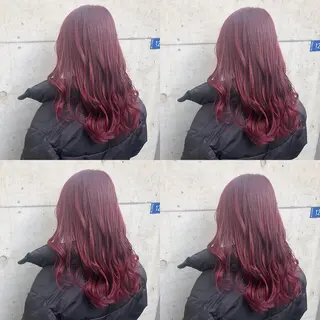 ロング カラー パーマ ヘアアレンジ メンズ キッズ ネイル マツエク・マツパ メンズ人気NO,1 Genieジーニーのヘアスタイル