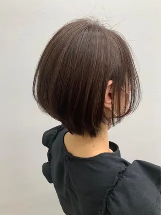 ショート カラー 京都レイヤーカット/ 縮毛矯正/羽柴りくのヘアスタイル