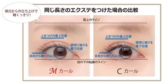 マツエク・マツパ Grace コバヤシのマツエク・マツパデザイン