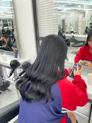 ロング カラー ヘアアレンジ SEIGO/カット /メンズパーマ🔥のヘアスタイル