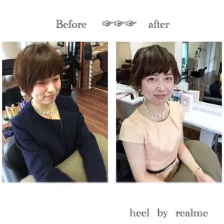 ショート ヘアアレンジ 成松 勇治のヘアスタイル