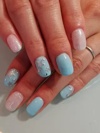 カラー ネイル 人気エリア💖完全個室【ルリエ】所属・ネイルサロン Lelienルリエのネイルデザイン