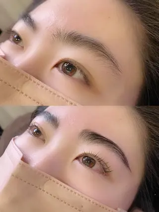 マツエク・マツパ アイブロウ Hair&Make Nahoのマツエク・マツパデザイン