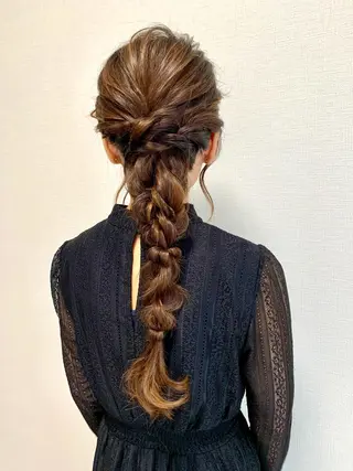 ヘアアレンジ Kikuchi Eriのヘアスタイル