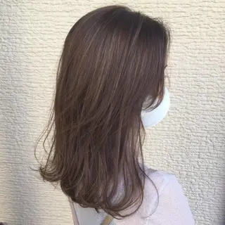 カラー ミディアム ブリーチ/ヘアケア/ 艶髪/イギチハルのヘアスタイル