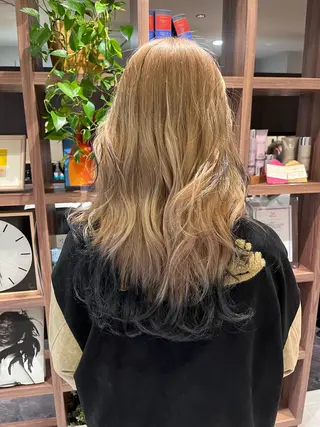 ロング カラー dogstar小林諒 レイヤー/パーマのヘアスタイル