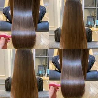 ロング 艶カラー/韓国顔周り 🎀mamiのヘアスタイル