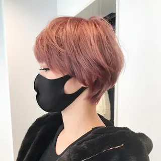 ショート ショートヘア💫 ハイトーン西田拓馬のヘアスタイル