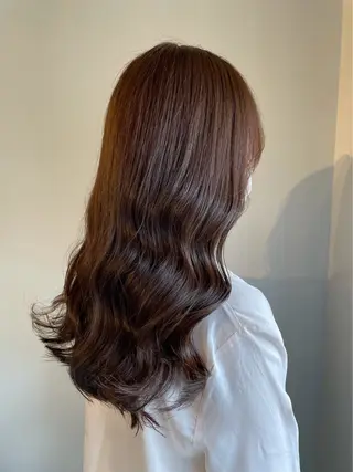 ロング 最新ケアカラー 髪質改善YUTOのヘアスタイル