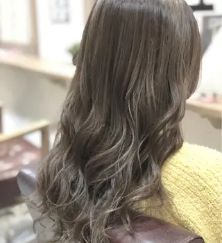 ロング カラー hair salon Ranun髪質改善のヘアスタイル