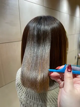 ショート パーマ 青木 紗耶のヘアスタイル