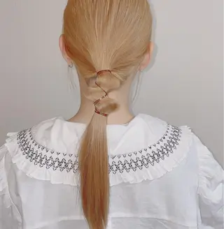 ロング カラー Austin所属・韓国×網紅ヘア 🤍りん🤍のヘアスタイル