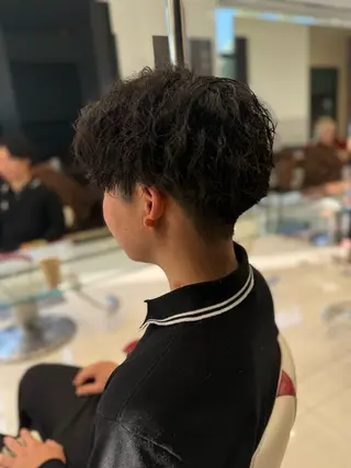 パーマ メンズ ボーイッシュ美容師 板倉　彩のヘアスタイル