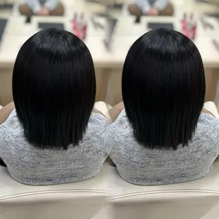 ショート カラー ベージュ/つや髪/ レイヤー／ゆいなのヘアスタイル