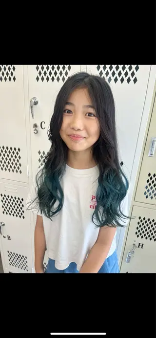 ロング カラー 🌼sunc HINAMI🌼のヘアスタイル