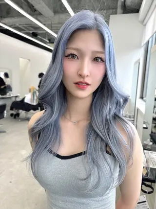 ロング 福田 彩心のヘアスタイル