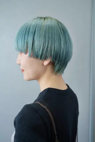 ショート カラー ブリーチ/髪質改善 Norikaのヘアスタイル