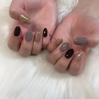 ネイル 西岡 杏のネイルデザイン