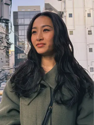 ロング パーマ パーマ/藤沢 湘南/HYOのヘアスタイル