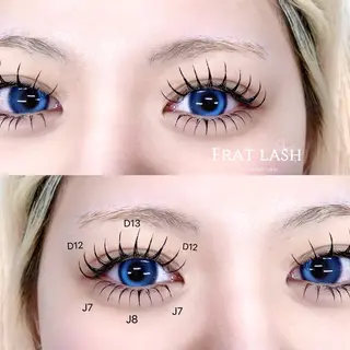 マツエク・マツパ Lucia 博多店 [ 山地 ]のマツエク・マツパデザイン