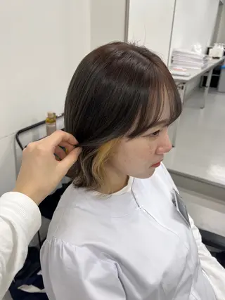 ミディアム カラー SHIAN八王子 ✂︎しゅんすけのヘアスタイル