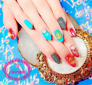 ネイル CROWN プライベートサロンのネイルデザイン