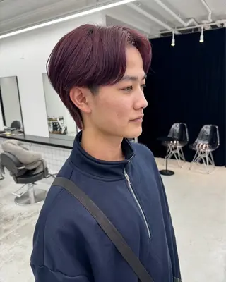 カラー 矢場町/メンズ/暖色 /chinatsu.のヘアスタイル