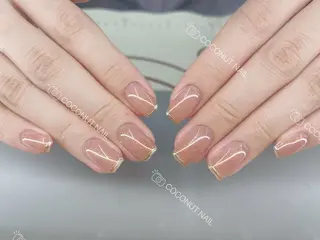 ネイル 神田 ココナッツのネイルデザイン