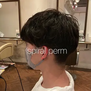 パーマ メンズ さかもと あかりのヘアスタイル