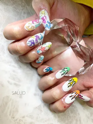ネイル Nail Salon SALUDのネイルデザイン