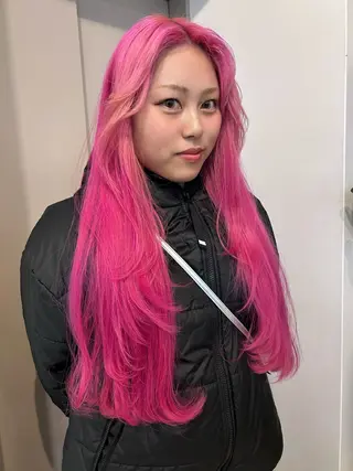 ロング 🐩🎶ルリ/ ハイトーン🍓🪩のヘアスタイル