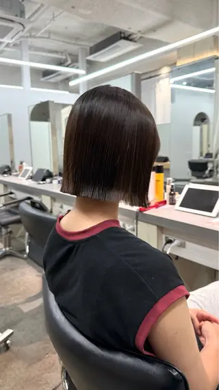 ショート mina★ボブcut 透明感color🥣のヘアスタイル