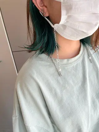 ミディアム C’LD hair  produce /シールドヘア所属・モテ髪/ボブ/ショー ト/アダチフウトのヘアスタイル