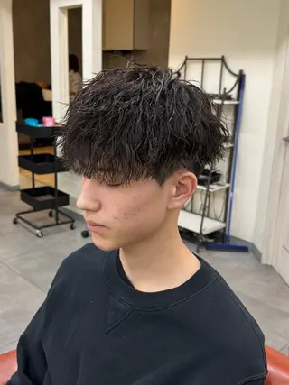 パーマ メンズ パーマ／京都駅 ／メンズ/藤井　翔のヘアスタイル