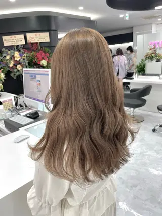 ロング 💍大人デザイン /ハイトーン♡リクトのヘアスタイル