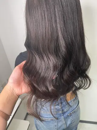 カラー &chaLme   心斎橋所属・emi/髪質改善/ 韓国風/艶カラーのヘアスタイル