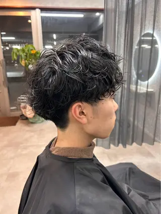 パーマ メンズ MICHIRU 🐈‍⬛💞のヘアスタイル