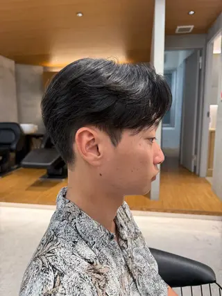 ショート メンズ nico TOKYO所属・ニュアンス/ センターパート/イノのヘアスタイル