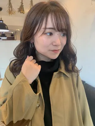 ミディアム カラー m ā l o.🌷 サカモトマイコのヘアスタイル