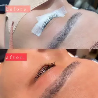 マツエク・マツパ アイブロウ 桑田 新菜のヘアスタイル