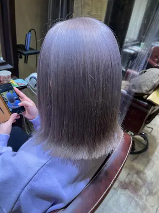 ミディアム FIGARO by Taylor所属・🎀𝑴𝑰𝑯𝑶 長岡/ケアカラー🎀のヘアスタイル