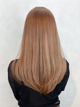 セミロング カラー ITbyALBUM 下北沢店のヘアスタイル