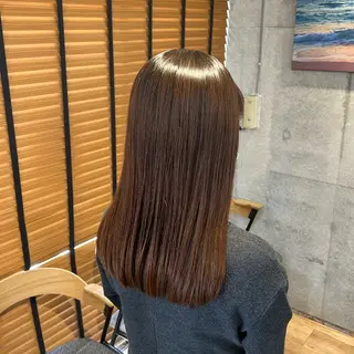 セミロング カラー JURI 🎀透明感カラー🎀のヘアスタイル