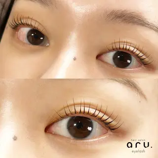 マツエク・マツパ hairsalon aru.所属・粟辻 ゆみのマツエク・マツパデザイン